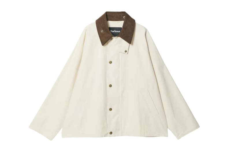 Barbour BEAUTY yOUTH spring summer ss 2026 cotton linen transport jacket Collaboration Release Info