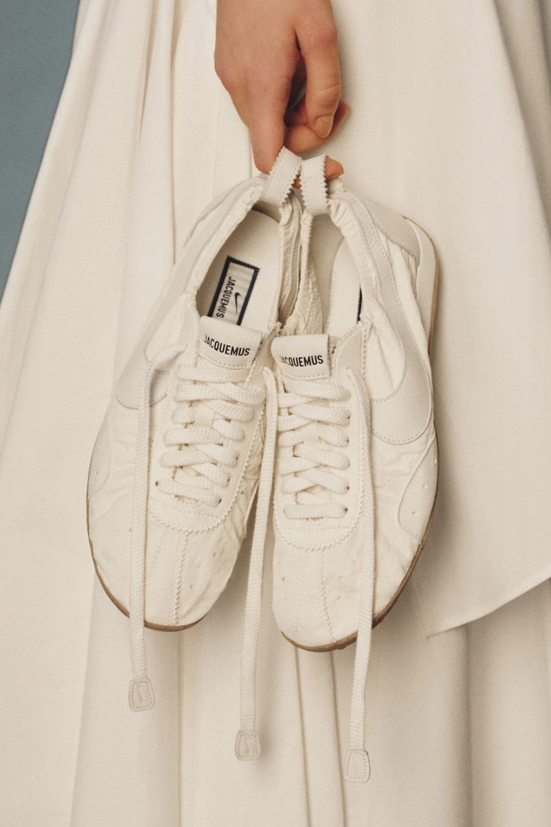 Jacquemus Nike Moon Shoe Soft Pearl Fauna Brown Aluminum Pink HV8547-002 HV8547-200 HV8547-601Official Images