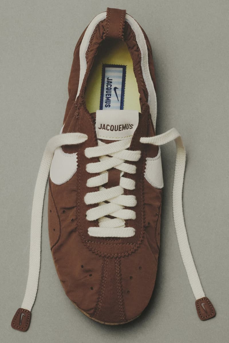 Jacquemus Nike Moon Shoe Soft Pearl Fauna Brown Aluminum Pink HV8547-002 HV8547-200 HV8547-601Official Images