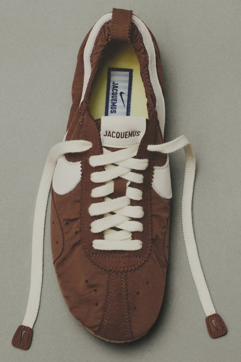 Jacquemus Nike Moon Shoe Soft Pearl Fauna Brown Aluminum Pink HV8547-002 HV8547-200 HV8547-601Official Images