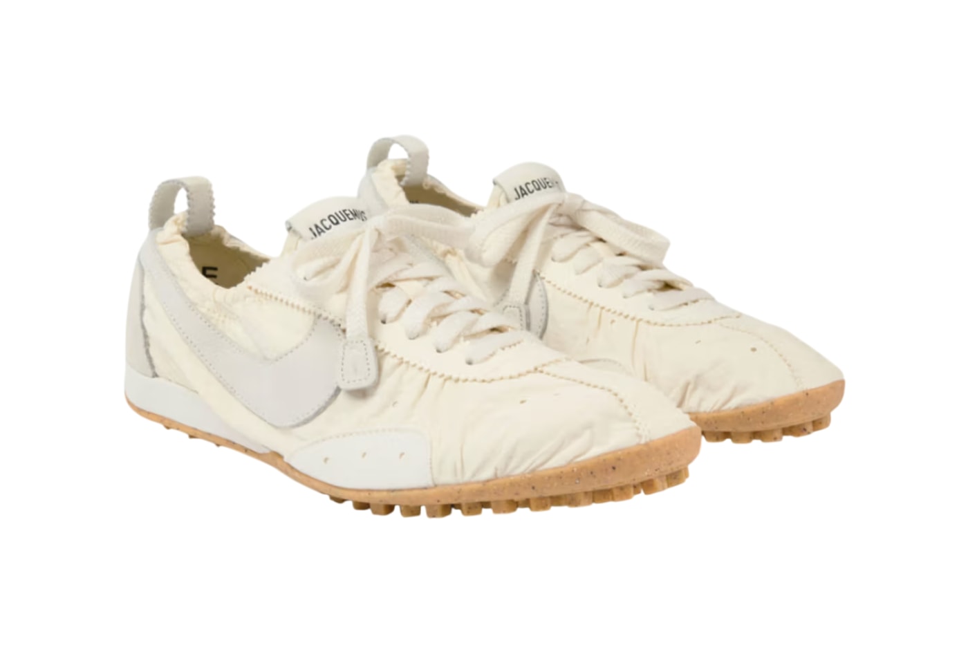 Jacquemus x Nike Moon Shoe Spring 2026 collection showing multiple colourways together