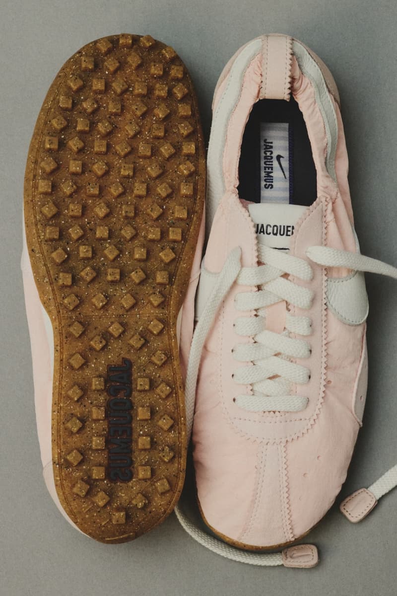 Jacquemus Nike Moon Shoe Soft Pearl Fauna Brown Aluminum Pink HV8547-002 HV8547-200 HV8547-601Official Images