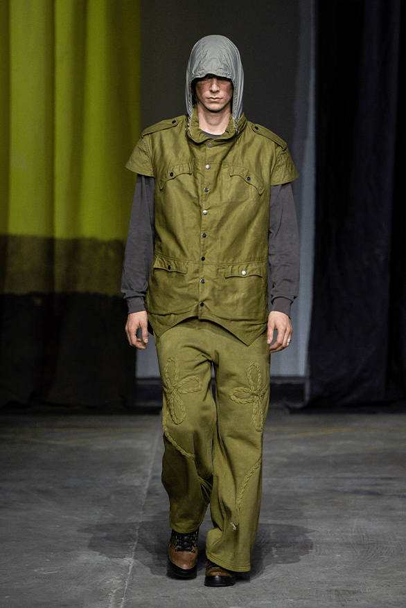Charlie Constantinou Fall Winter 2026 London Fashion Week menswear runway