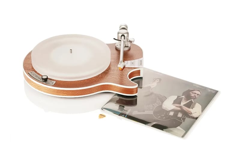 Clearaudio Unveils Limited-Edition Electric Guitar-Shaped Turntable