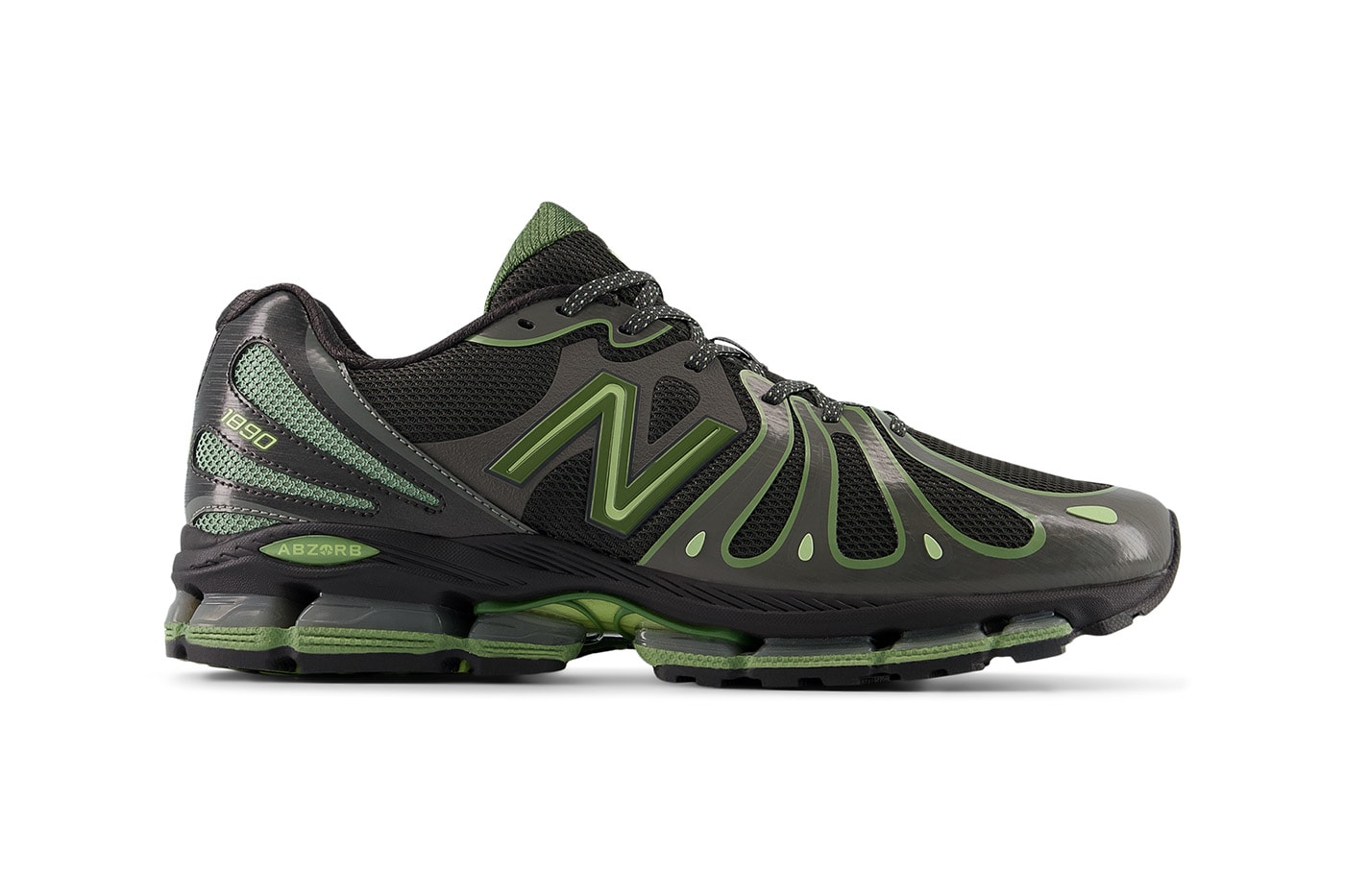 New Balance ABZORB 1890 Faded Black/Utility Green U189071H Release Info