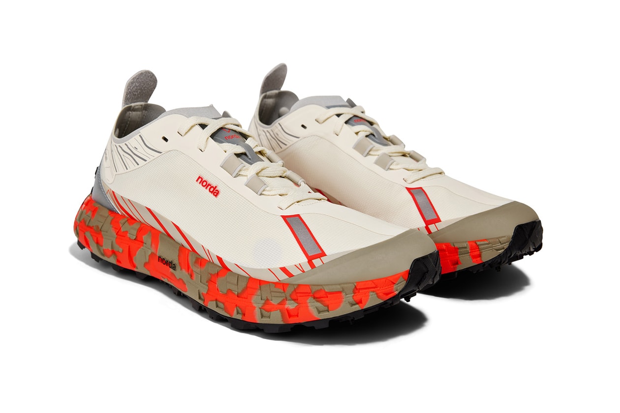 norda SS26 Footwear Collection “KALEIDOSCOPIC” 001A, 002 003 008 Camo Cosmic Kanagawa