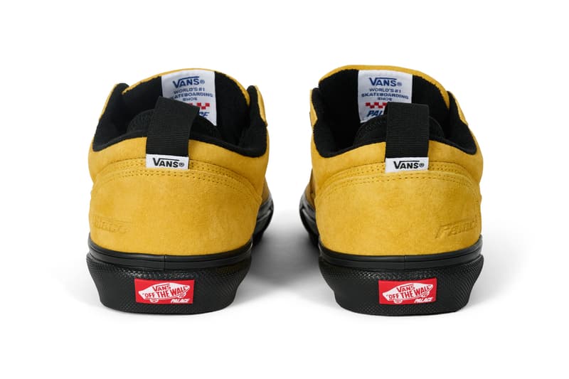 Palace skateboards Vans Low 2 Black True White Yellow Release Info