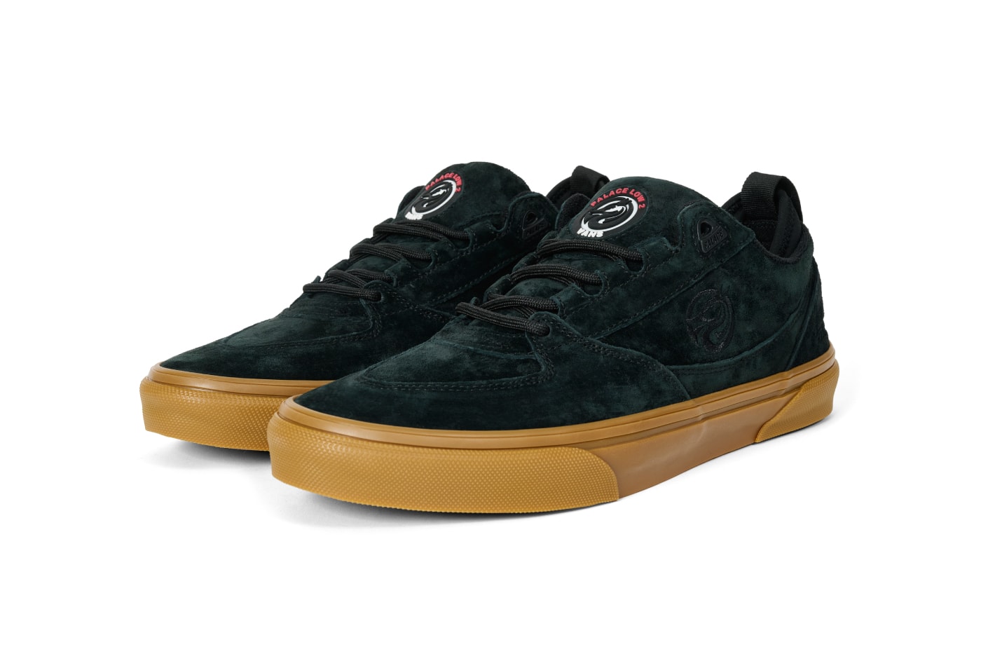 Palace skateboards Vans Low 2 Black True White Yellow Release Info