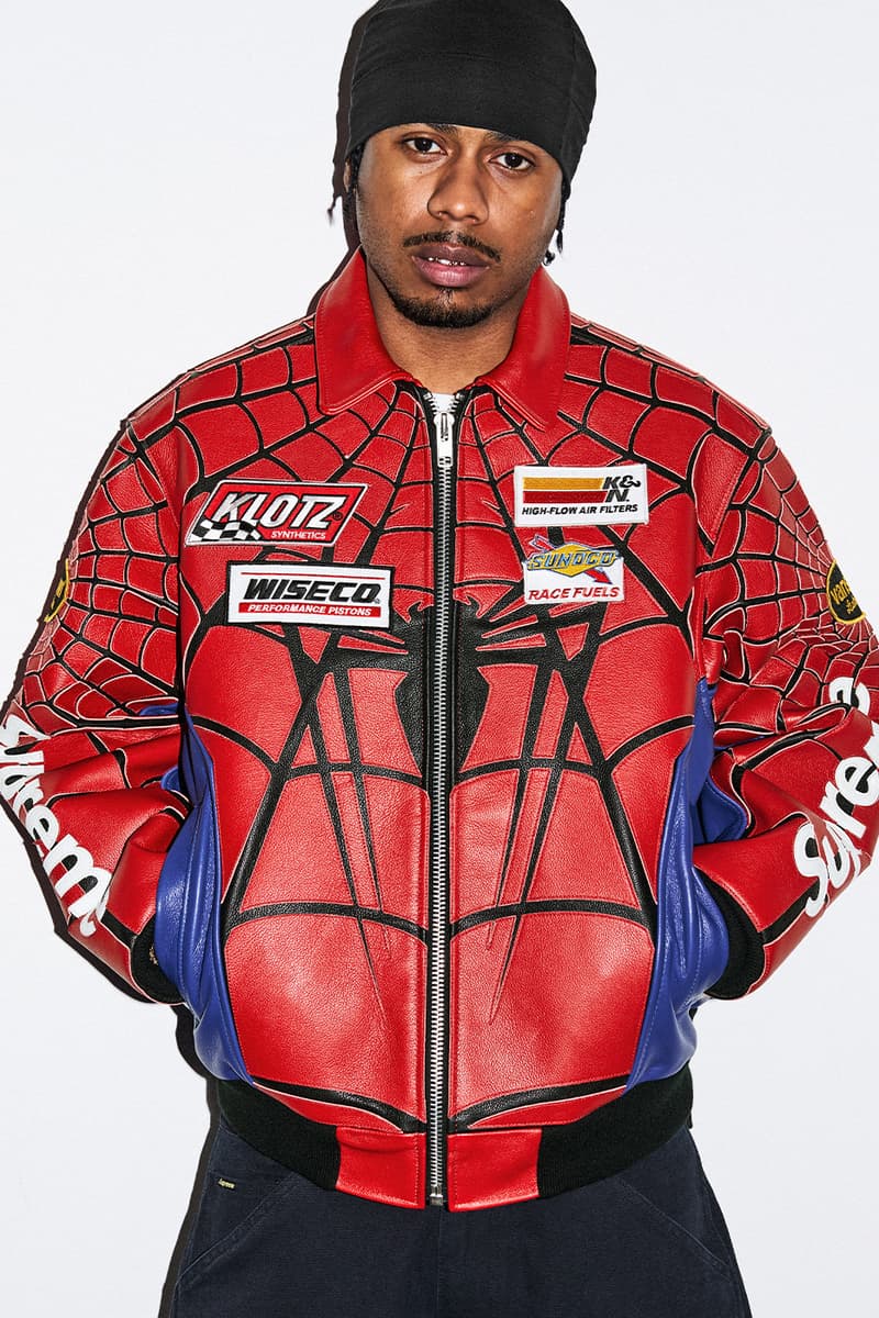 Supreme Spring/Summer 2026 Collection jackets shirts sweaters tops sweats pants tees hats beanies shorts bags accessories skate vanson art dealer alfredo martinez 