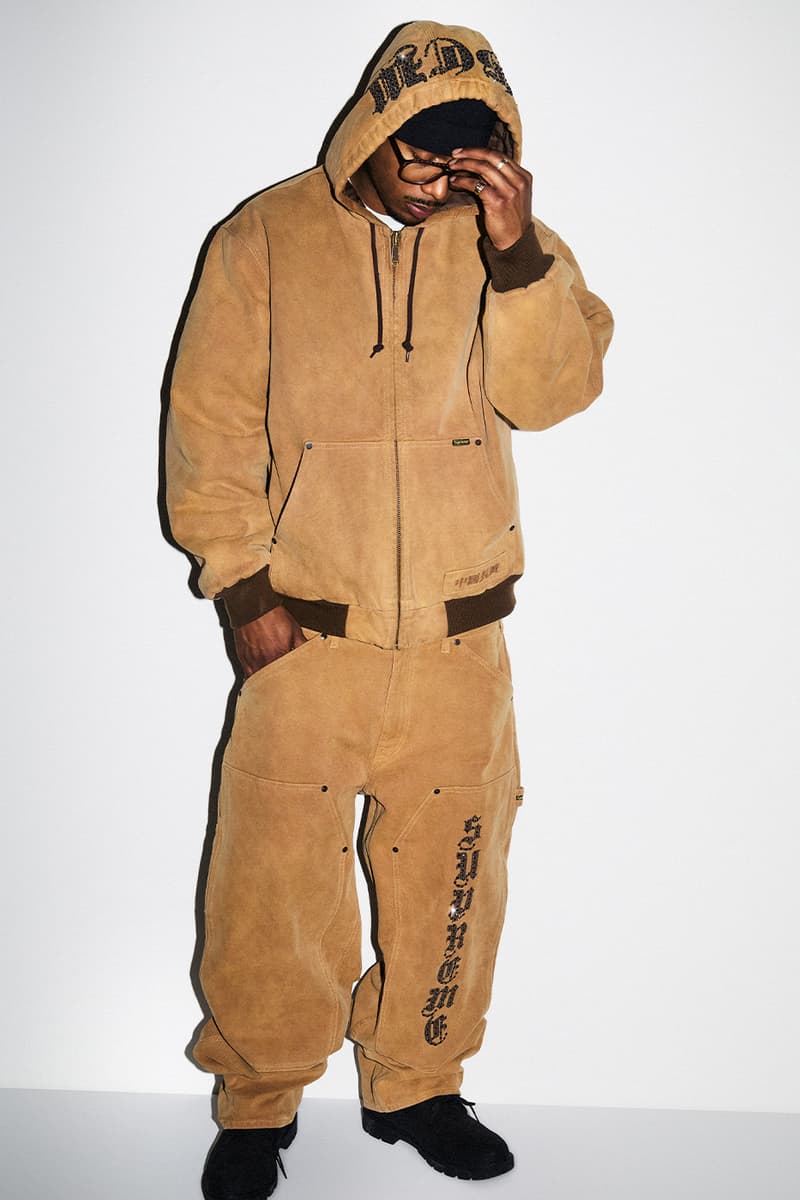 Supreme Spring/Summer 2026 Collection jackets shirts sweaters tops sweats pants tees hats beanies shorts bags accessories skate vanson art dealer alfredo martinez 