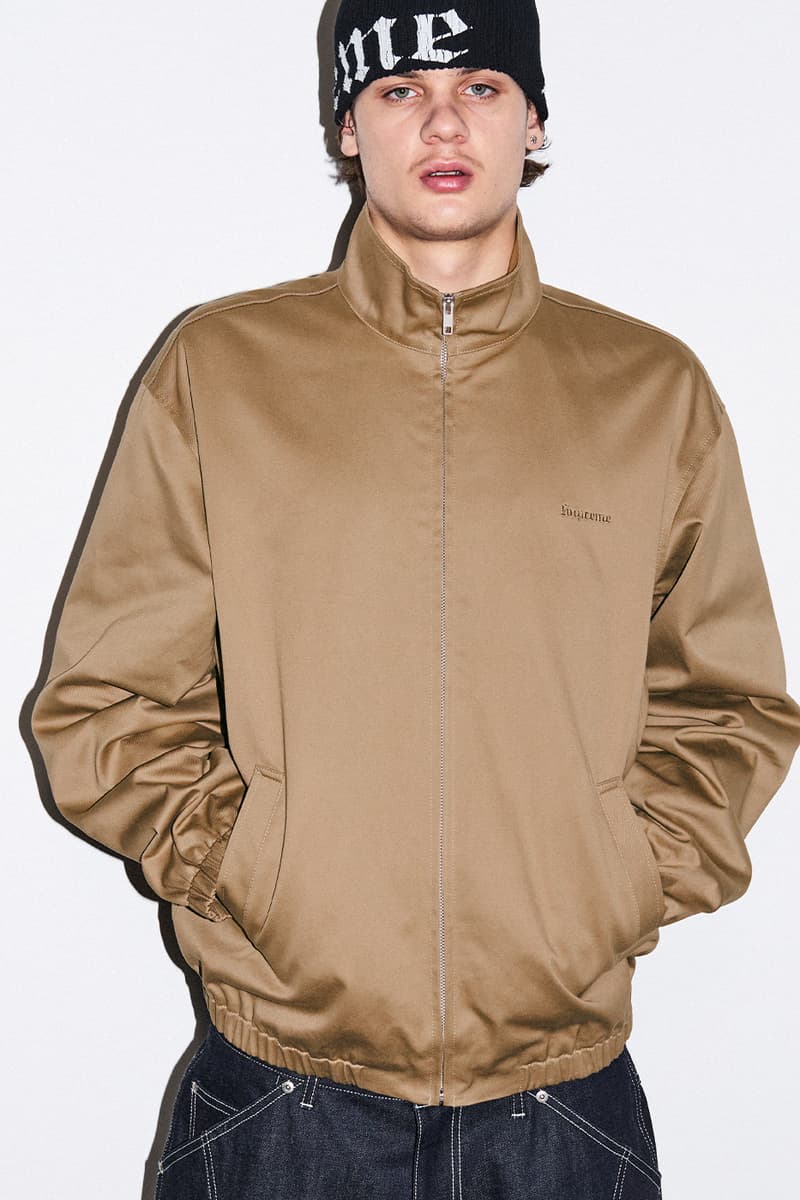 Supreme Spring/Summer 2026 Collection jackets shirts sweaters tops sweats pants tees hats beanies shorts bags accessories skate vanson art dealer alfredo martinez 