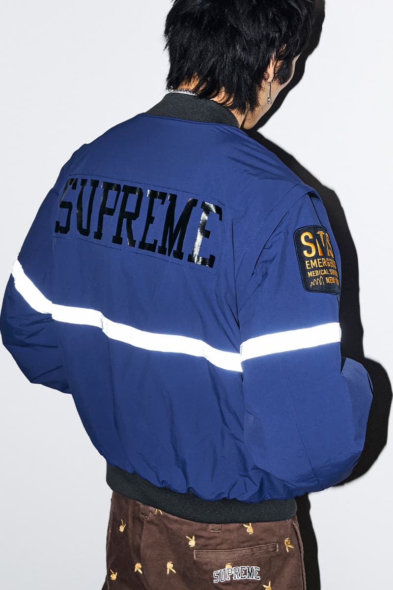Supreme Spring/Summer 2026 Collection jackets shirts sweaters tops sweats pants tees hats beanies shorts bags accessories skate vanson art dealer alfredo martinez 