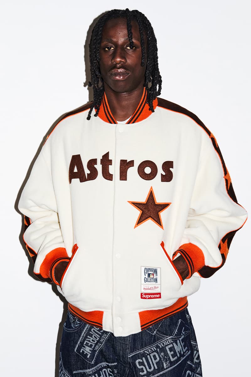 Supreme Spring/Summer 2026 Collection jackets shirts sweaters tops sweats pants tees hats beanies shorts bags accessories skate vanson art dealer alfredo martinez 