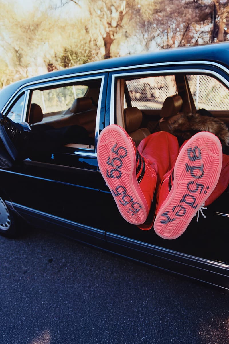 adidas Originals and SP5DER Unleash a Global Footwear and Apparel Collaboration SP5DER Superstar Supermodified young thug