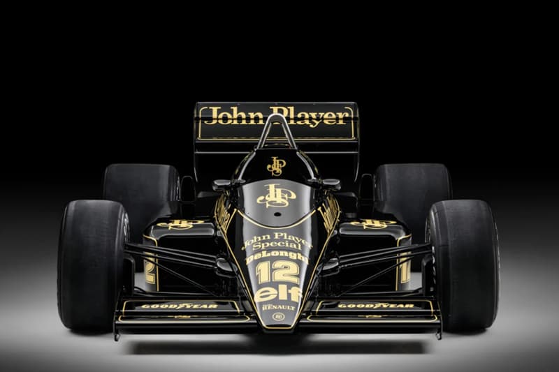 Ayrton Senna's 1986 Lotus 98T Formula 1 Car Heads To Auction fetch 12 million usd john player special liveried car