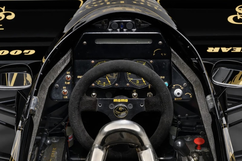 Ayrton Senna's 1986 Lotus 98T Formula 1 Car Heads To Auction fetch 12 million usd john player special liveried car