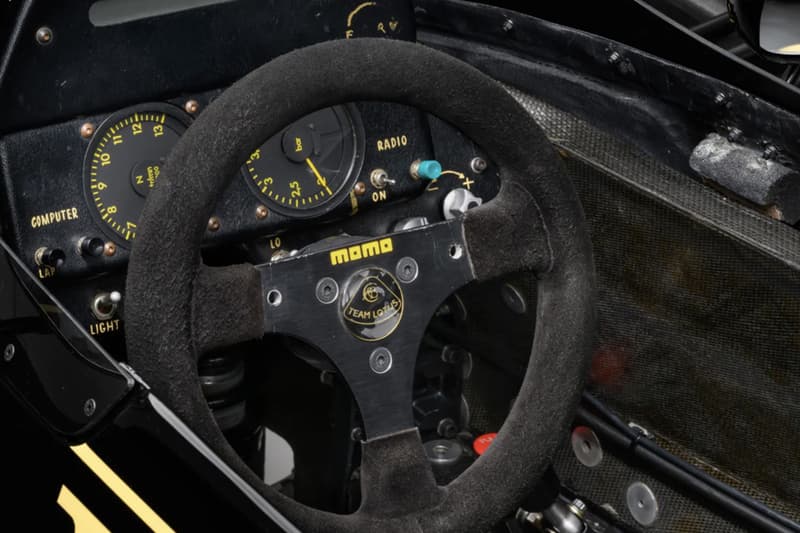 Ayrton Senna's 1986 Lotus 98T Formula 1 Car Heads To Auction fetch 12 million usd john player special liveried car