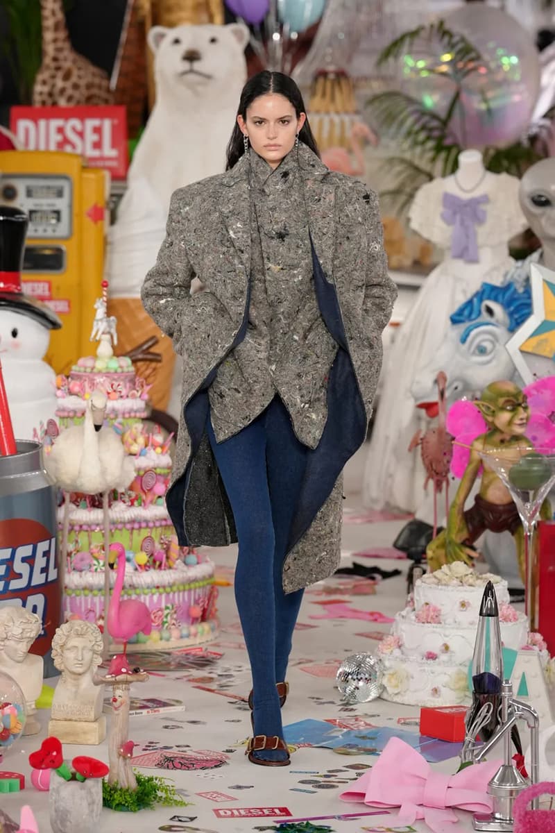 Diesel FW26 Collection Runway Show Milan Fashion Week Glenn Martens