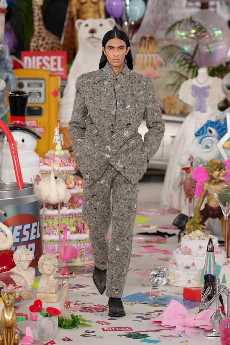 Diesel FW26 Collection Runway Show Milan Fashion Week Glenn Martens