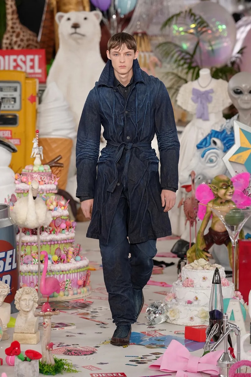 Diesel FW26 Collection Runway Show Milan Fashion Week Glenn Martens