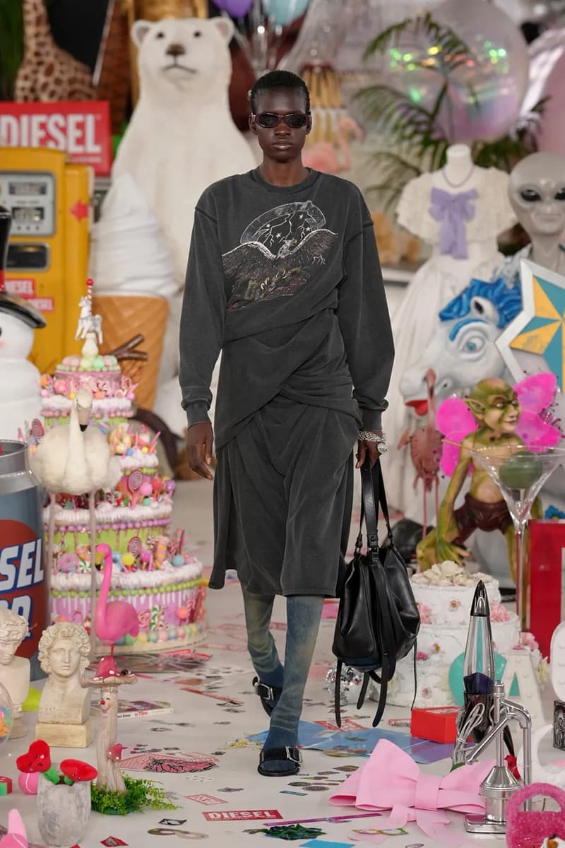 Diesel FW26 Collection Runway Show Milan Fashion Week Glenn Martens