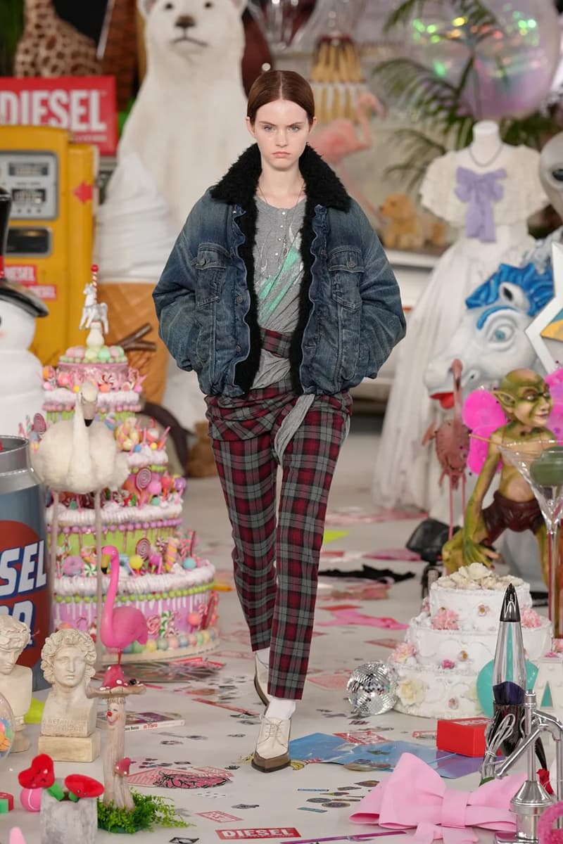 Diesel FW26 Collection Runway Show Milan Fashion Week Glenn Martens