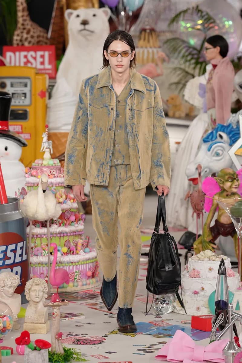 Diesel FW26 Collection Runway Show Milan Fashion Week Glenn Martens