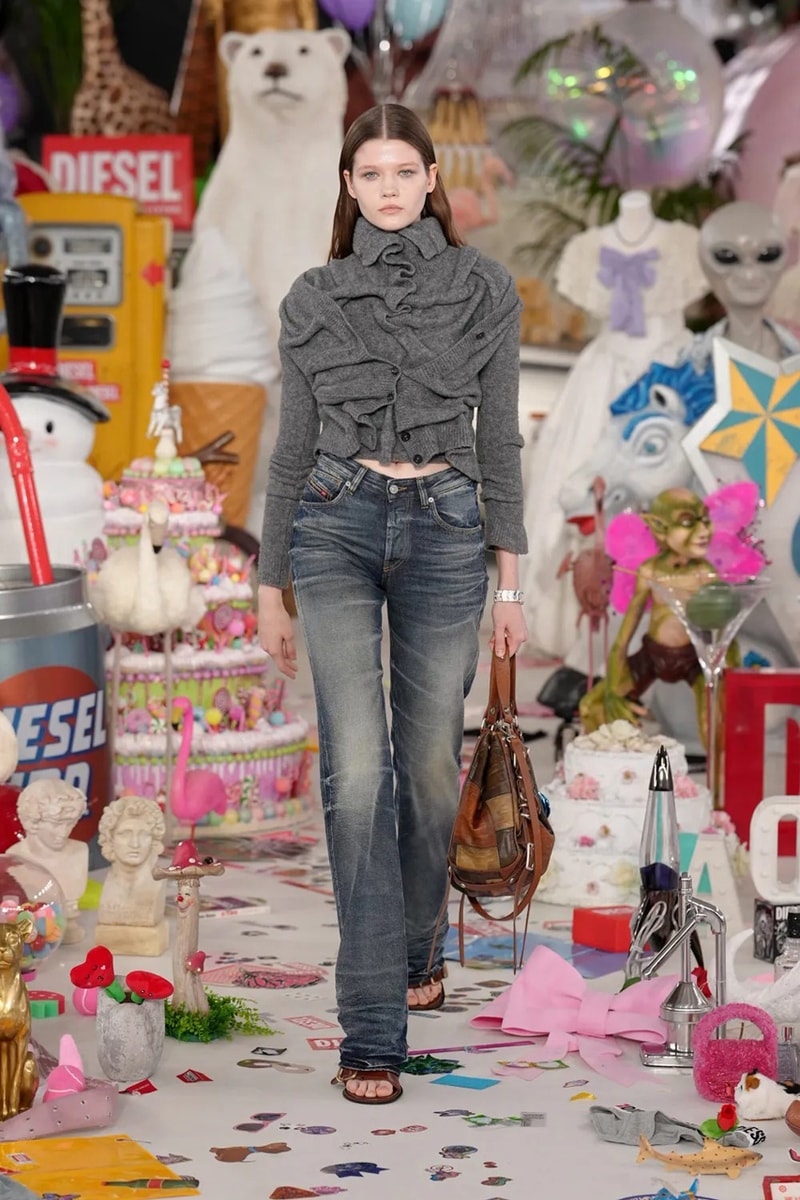Diesel FW26 Collection Runway Show Milan Fashion Week Glenn Martens