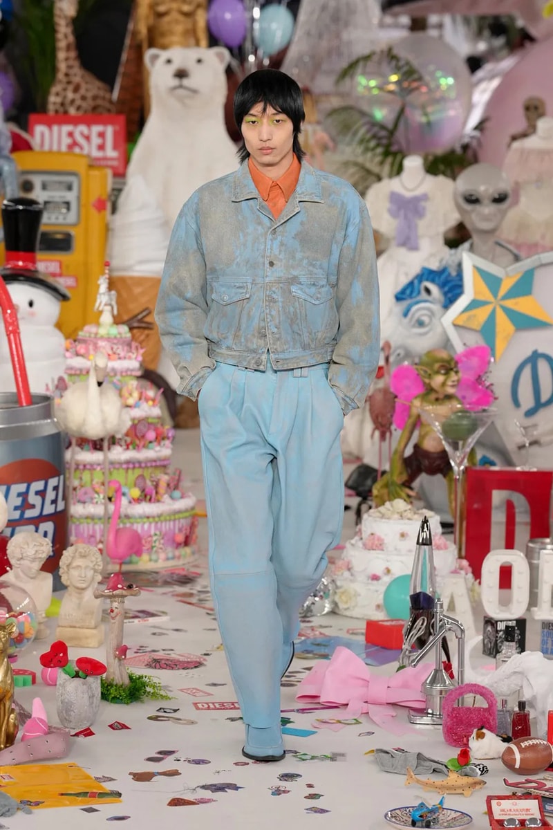 Diesel FW26 Collection Runway Show Milan Fashion Week Glenn Martens