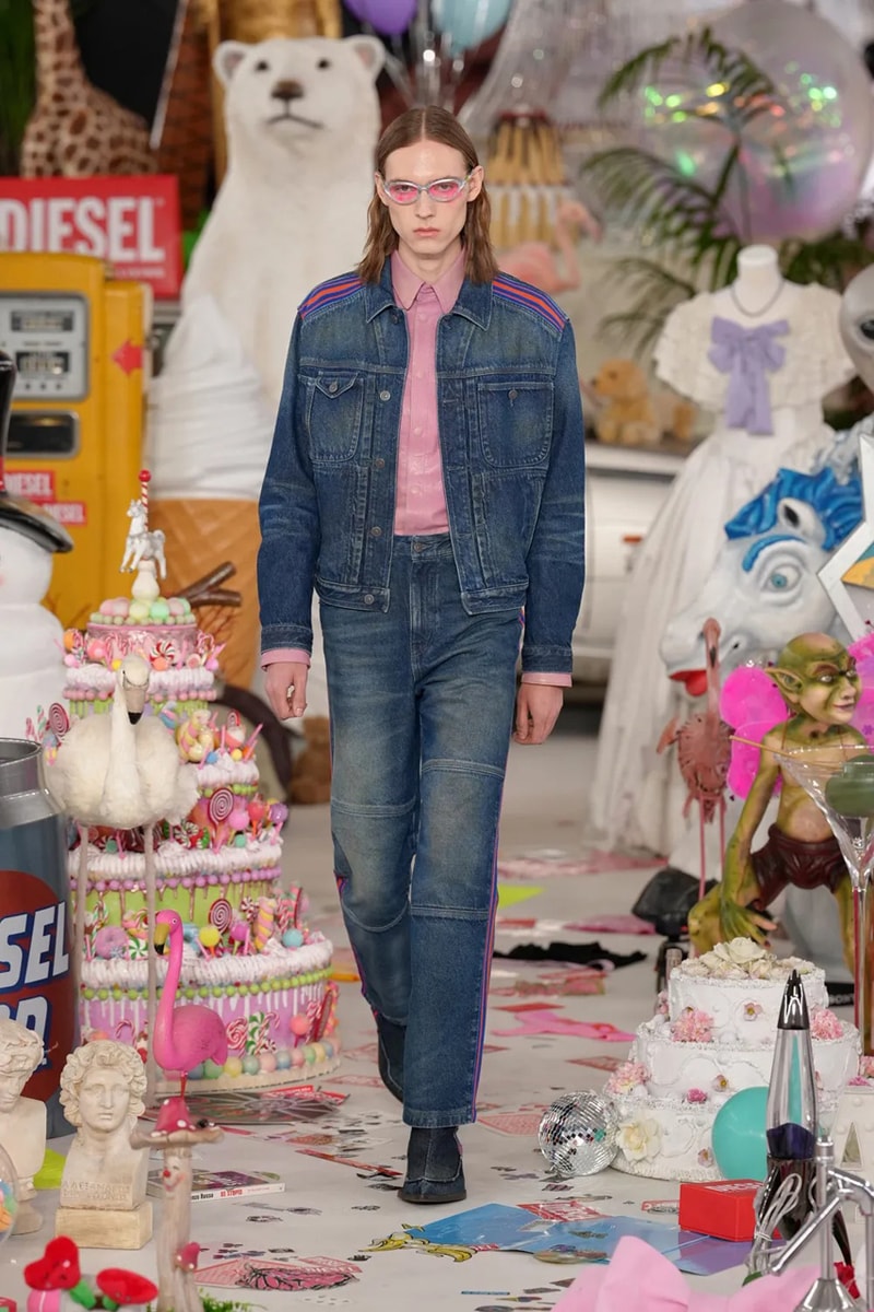 Diesel FW26 Collection Runway Show Milan Fashion Week Glenn Martens