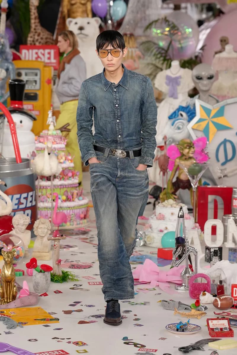 Diesel FW26 Collection Runway Show Milan Fashion Week Glenn Martens