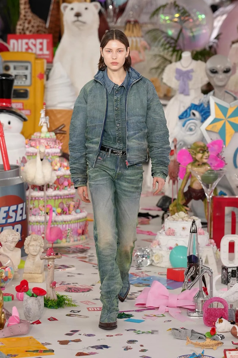 Diesel FW26 Collection Runway Show Milan Fashion Week Glenn Martens