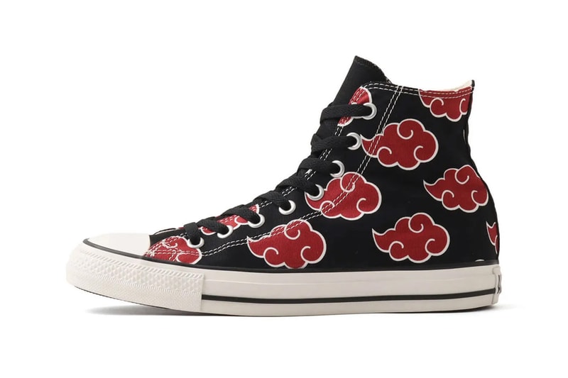 'Naruto Shippuden' x Converse Japan Collection All-Star Hi Lo Naruto Minato Kakashi Sakura Sasuke Itachi Akasuki