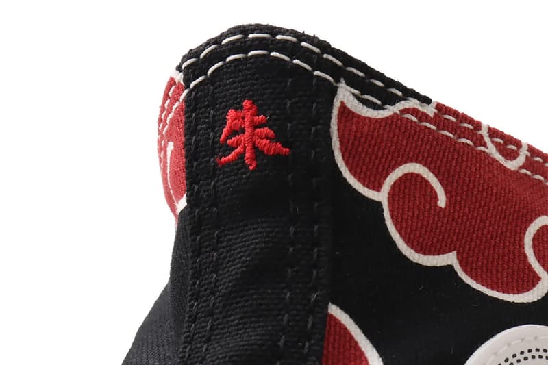 'Naruto Shippuden' x Converse Japan Collection All-Star Hi Lo Naruto Minato Kakashi Sakura Sasuke Itachi Akasuki