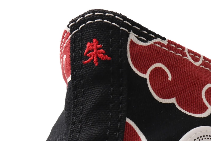 'Naruto Shippuden' x Converse Japan Collection All-Star Hi Lo Naruto Minato Kakashi Sakura Sasuke Itachi Akasuki