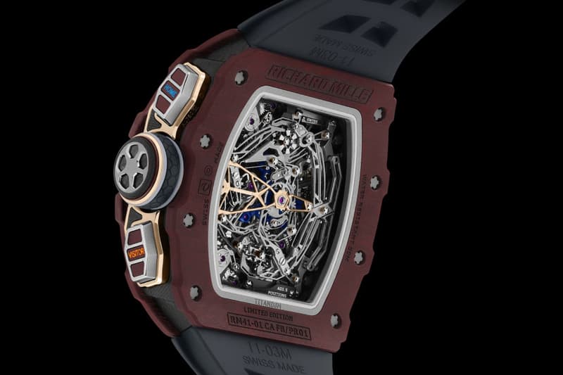Richard Mille RM 41-01 Manual Winding Tourbillon Flyback Chronograph Soccer Release Info