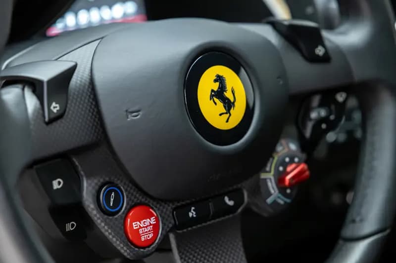 A Bespoke 2023 Ferrari 812 Competizione "Tailor Made" Hits the Auction Block rm sothebys charles leclerc carlos sainz