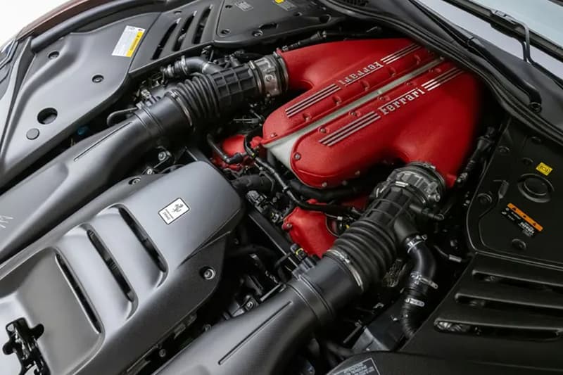 A Bespoke 2023 Ferrari 812 Competizione "Tailor Made" Hits the Auction Block rm sothebys charles leclerc carlos sainz