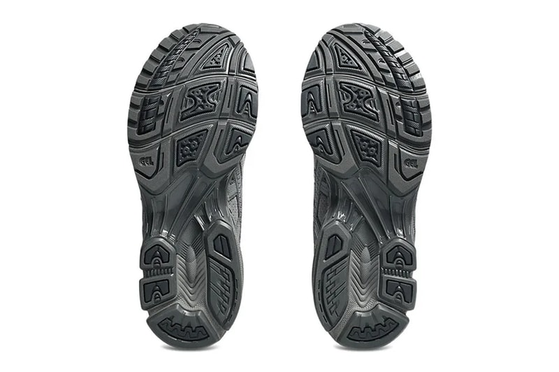 Thom Browne x ASICS GEL-Kayano 14 Collab official look black grey suede