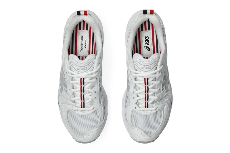 Thom Browne x ASICS GEL-Kayano 14 Collab official look black grey suede