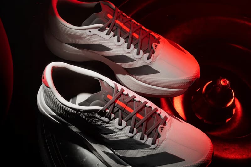 adidas and Audi Revolut F1 Team Introduce the Adizero Evo SL Chalk Pearl/Utility Black/Hi-Res Red KJ3670