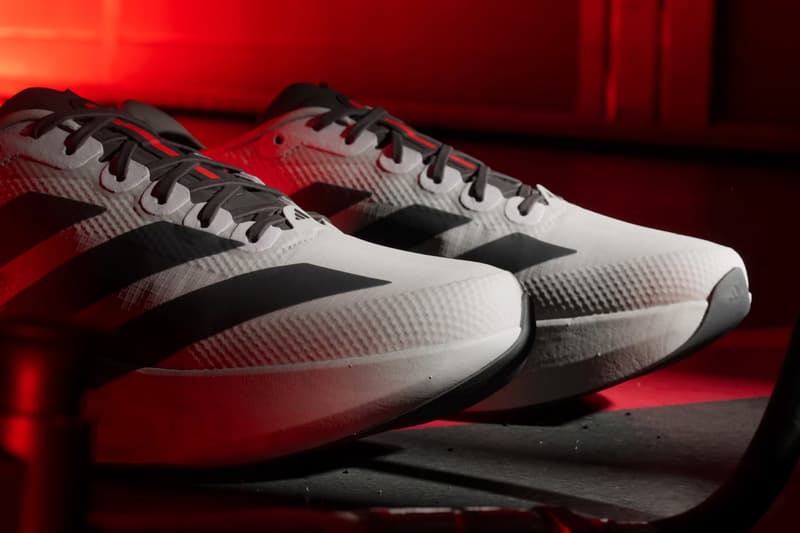 adidas and Audi Revolut F1 Team Introduce the Adizero Evo SL Chalk Pearl/Utility Black/Hi-Res Red KJ3670