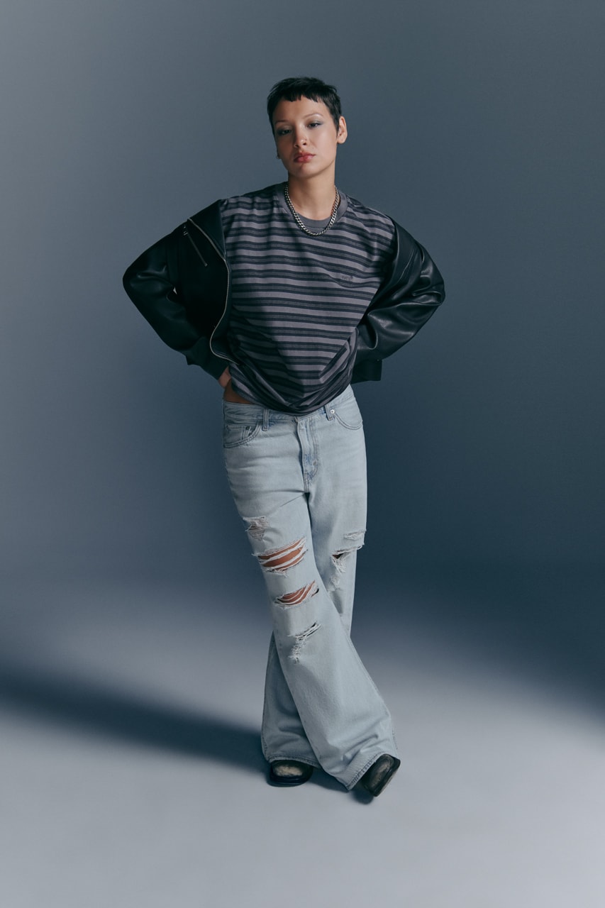 Koleksi Pakaian Levi's® Grunge Prep Aisha Farida Manny Omitto Denim Vintage 1990-an