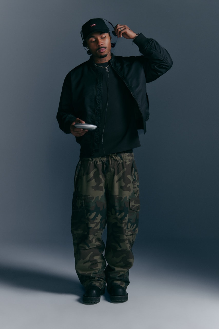 Koleksi Pakaian Levi's® Grunge Prep Aisha Farida Manny Omitto Denim Vintage 1990-an