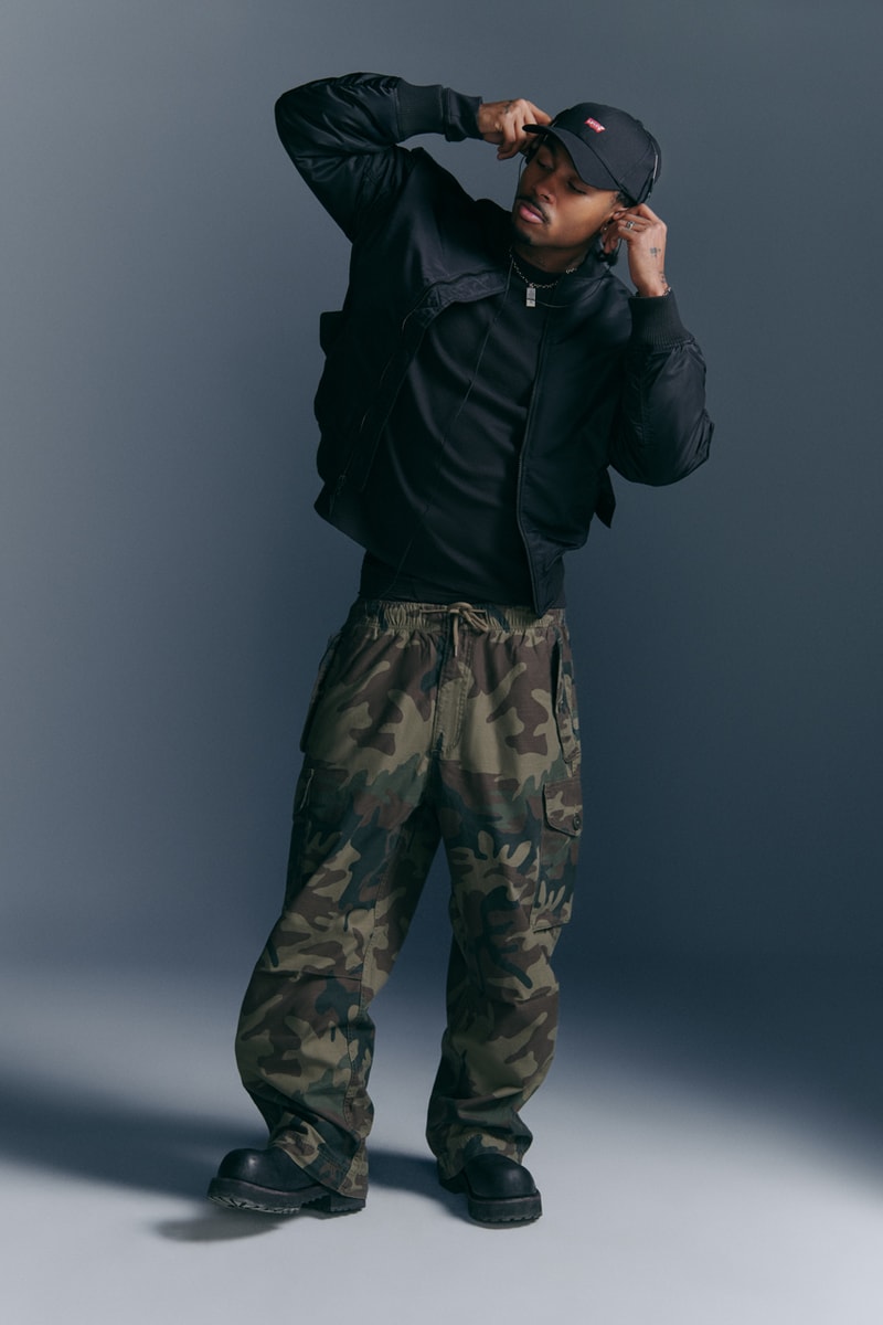 Levi's® Grunge Prep Clothing Collection Aisha Farida Manny Omitto Vintage 1990s Denim 