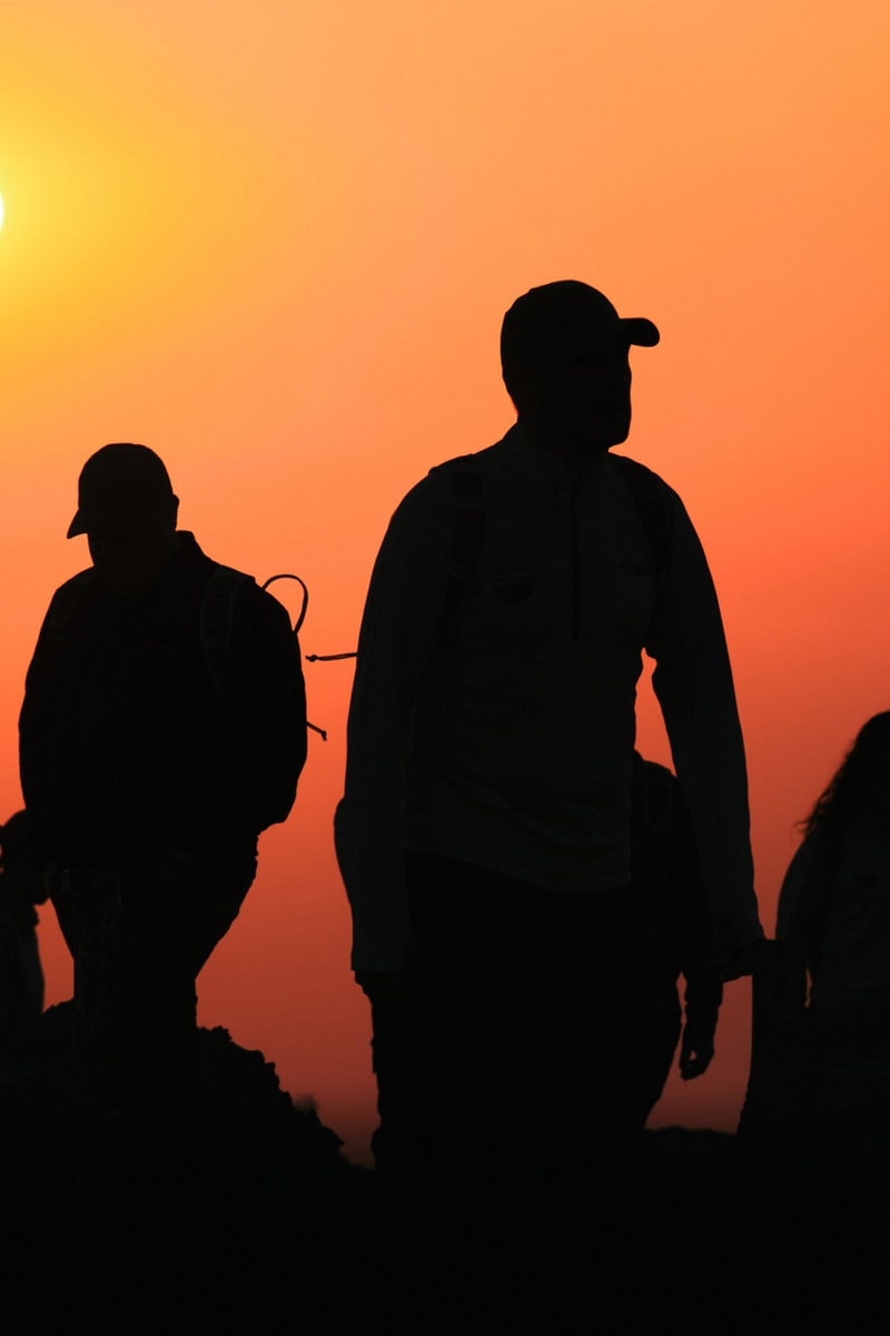 columbia hike society jebel jais mountain ramadan omni jacket hiking outdry titanium Ras Al Khaimah light your path solar lighting