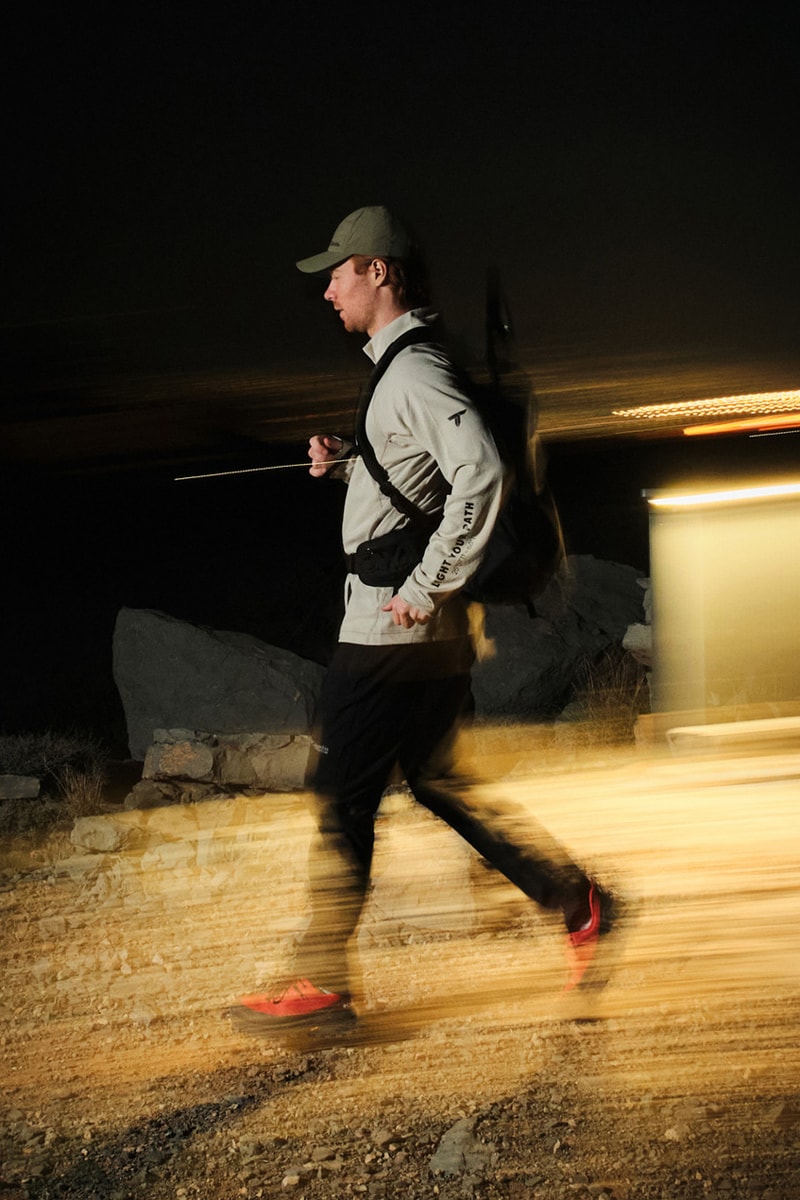 columbia hike society jebel jais mountain ramadan omni jacket hiking outdry titanium Ras Al Khaimah light your path solar lighting