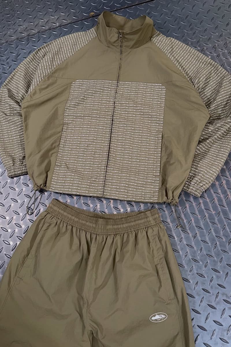 Corteiz's Next Drop Features a Nostalgic New Era Collaboration apparel alacatraz sweatpants sweaters hoodies sets velour tracksuits nylon athletic look uk brand grime collaboration