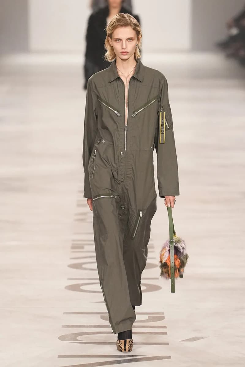 Fendi FW26 Runway Show Maria Grazia Chiuri Debut Collection Milan Fashion Week