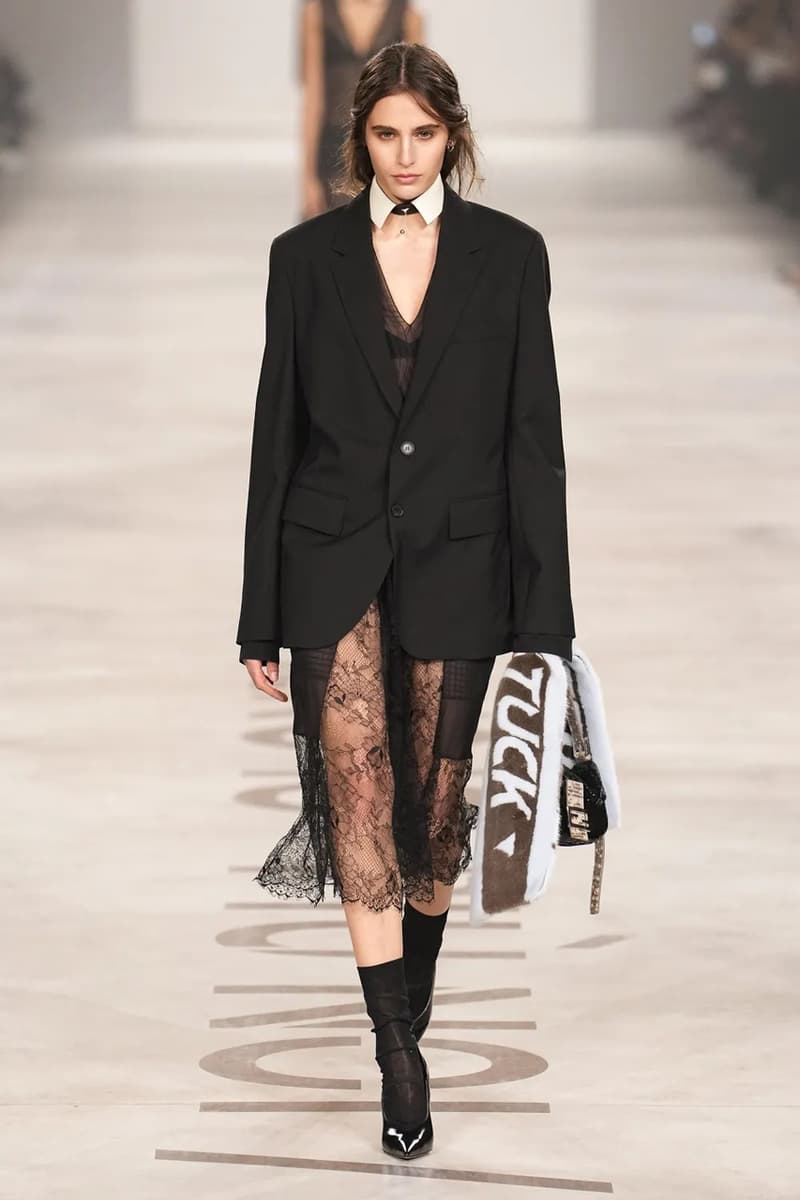 Fendi FW26 Runway Show Maria Grazia Chiuri Debut Collection Milan Fashion Week